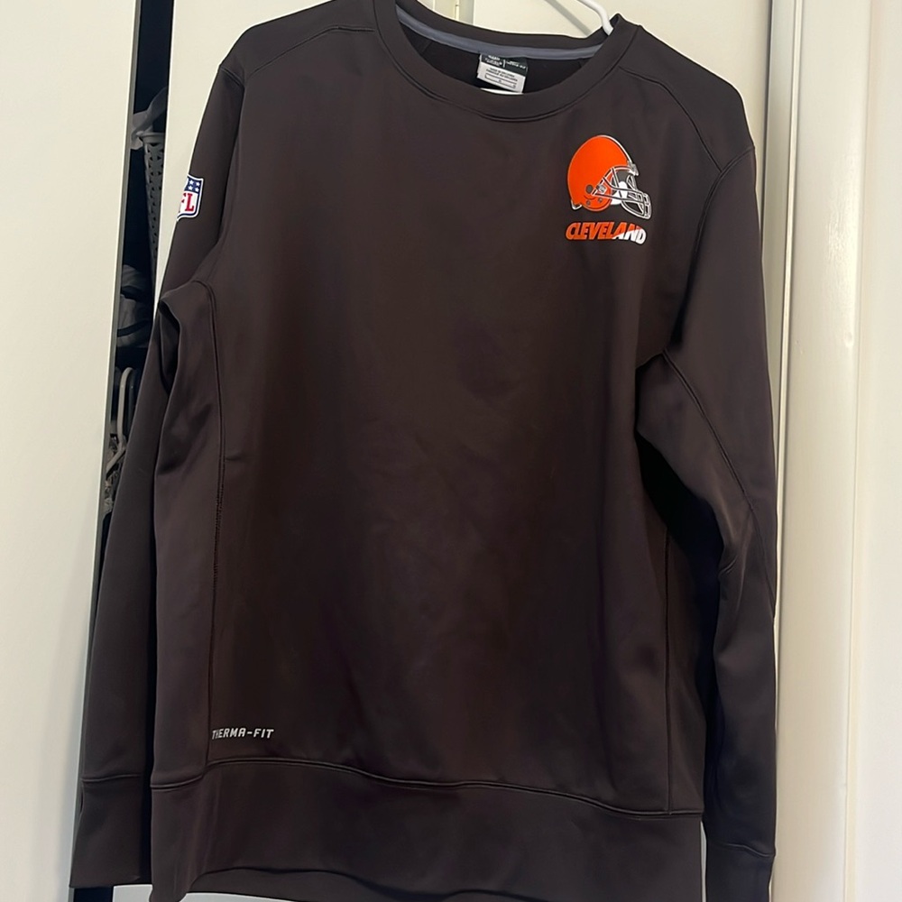 Nike Cleveland Browns unisex/ men’s crewneck size L